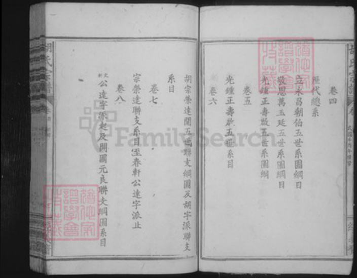 湖北省咸宁市咸安区大幕乡胡氏族谱-胡氏宗谱.pdf电子版插图5 湖北省咸宁市咸安区大幕乡胡氏族谱-胡氏宗谱.pdf电子版插图5