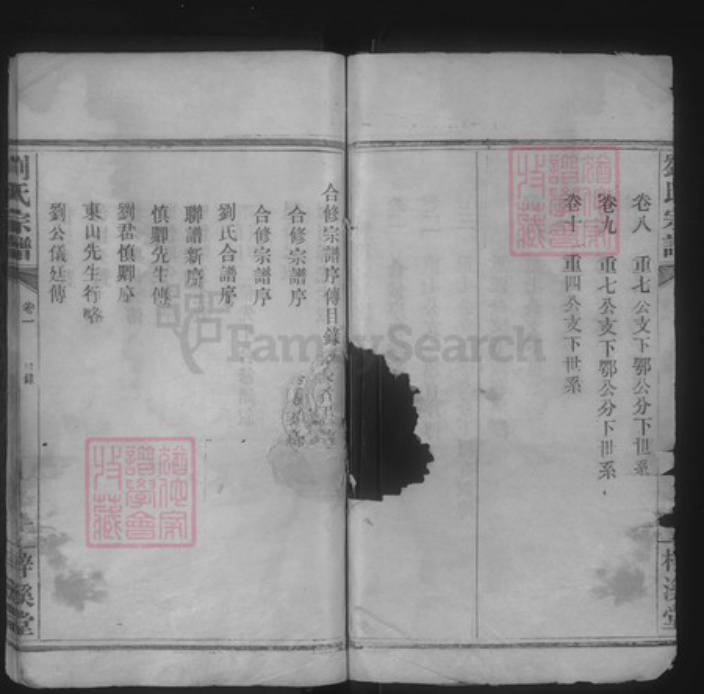 湖北省武汉市武昌区粮道街道刘氏梓溪堂族谱-刘氏宗谱.pdf电子版插图2