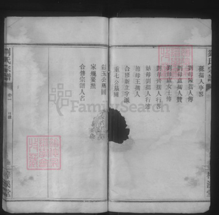 湖北省武汉市武昌区粮道街道刘氏梓溪堂族谱-刘氏宗谱.pdf电子版插图4