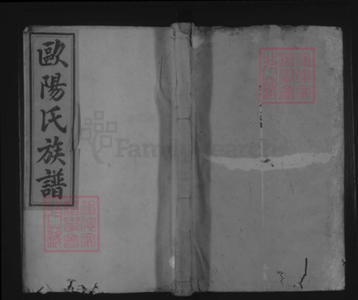 湖南省邵阳市隆回县欧阳氏族谱-绍邑连理村欧阳宗谱.pdf电子版