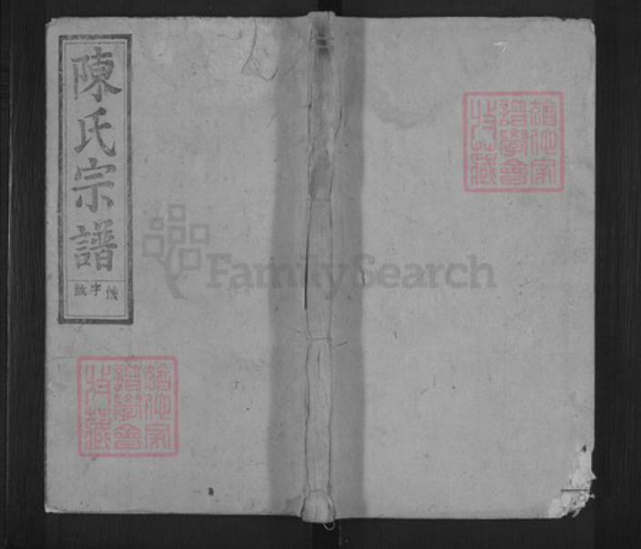 安徽省宿州市泗县草沟镇陈氏聚星堂族谱-陈氏宗谱.pdf电子版插图