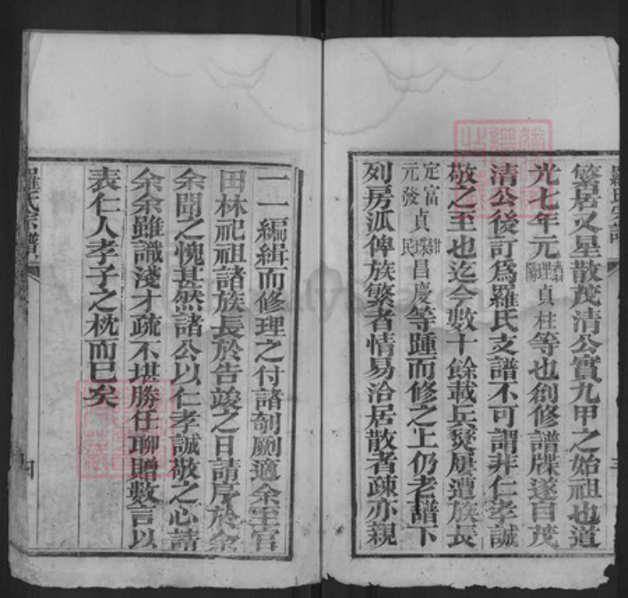 湖北省黄冈市罗氏族谱-罗氏宗谱.pdf电子版插图4 湖北省黄冈市罗氏族谱-罗氏宗谱.pdf电子版插图4