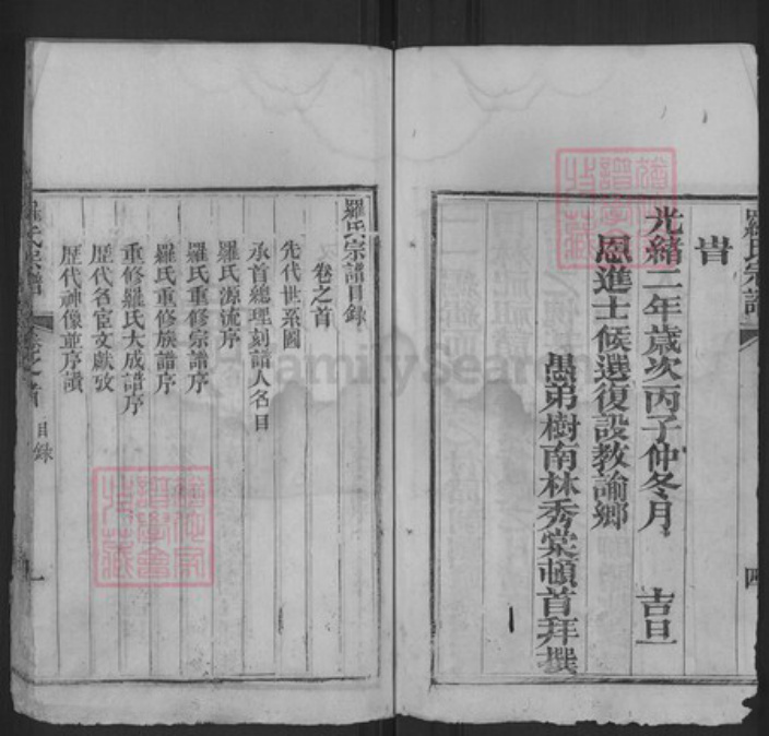 湖北省黄冈市罗氏族谱-罗氏宗谱.pdf电子版插图5 湖北省黄冈市罗氏族谱-罗氏宗谱.pdf电子版插图5