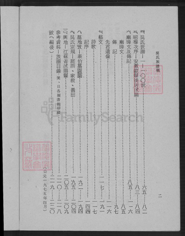 江苏省宿迁市沭阳县吴氏族谱-吴氏族谱稿.pdf电子版插图3 江苏省宿迁市沭阳县吴氏族谱-吴氏族谱稿.pdf电子版插图3
