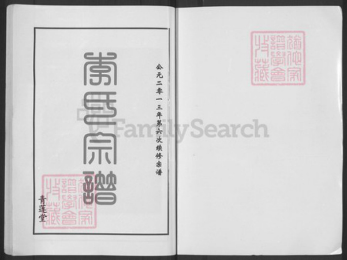 湖北省黄冈市武穴市李氏青莲堂族谱-李氏宗谱.pdf电子版插图1 湖北省黄冈市武穴市李氏青莲堂族谱-李氏宗谱.pdf电子版插图1