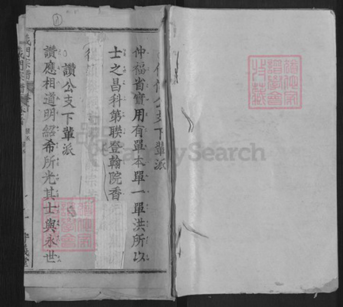 湖北省黄冈市浠水县关口镇陈氏守义堂族谱-陈氏宗谱.pdf电子版