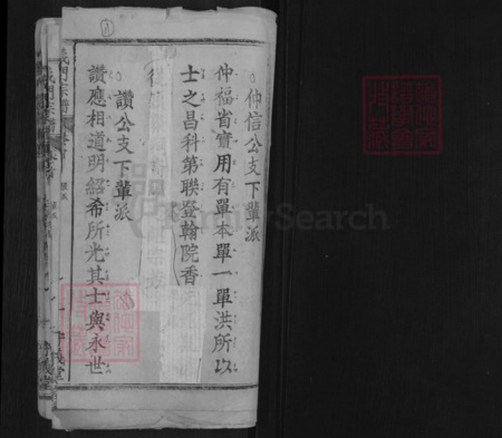 湖北省黄冈市浠水县关口镇陈氏守义堂族谱-陈氏宗谱.pdf电子版插图1