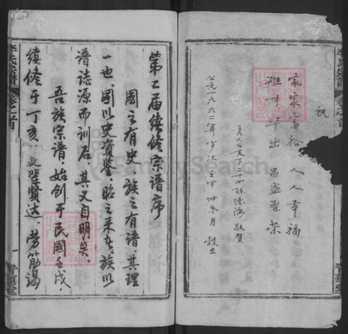 湖北省黄冈市麻城市李氏青莲堂族谱-李氏宗谱.pdf电子版插图2 湖北省黄冈市麻城市李氏青莲堂族谱-李氏宗谱.pdf电子版插图2