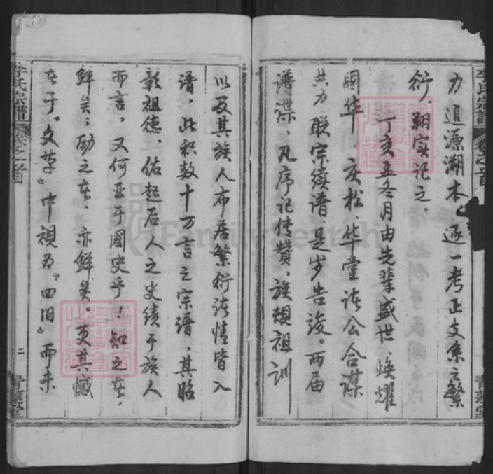 湖北省黄冈市麻城市李氏青莲堂族谱-李氏宗谱.pdf电子版插图3 湖北省黄冈市麻城市李氏青莲堂族谱-李氏宗谱.pdf电子版插图3