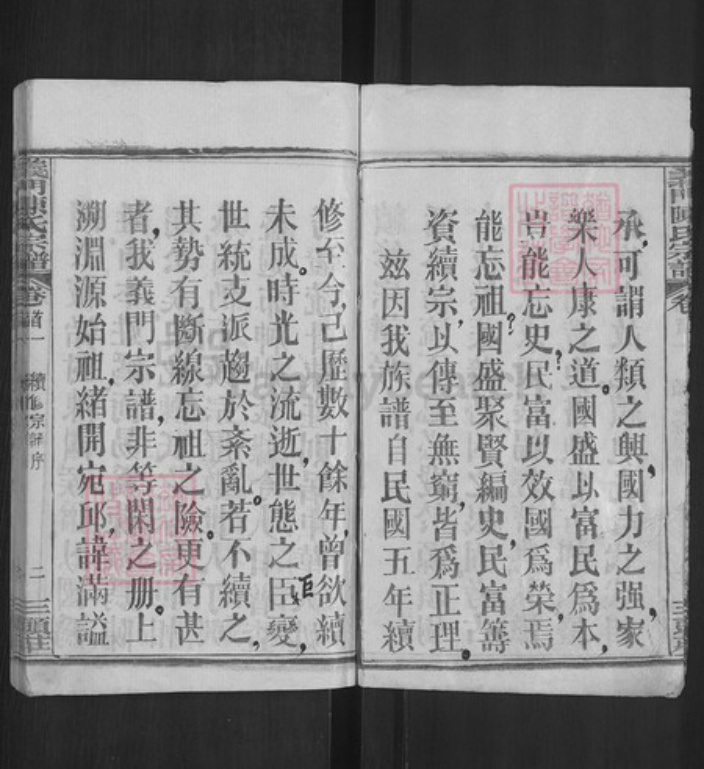 湖北省黄冈市红安县陈氏族谱-义门陈氏宗谱.pdf电子版插图4 湖北省黄冈市红安县陈氏族谱-义门陈氏宗谱.pdf电子版插图4