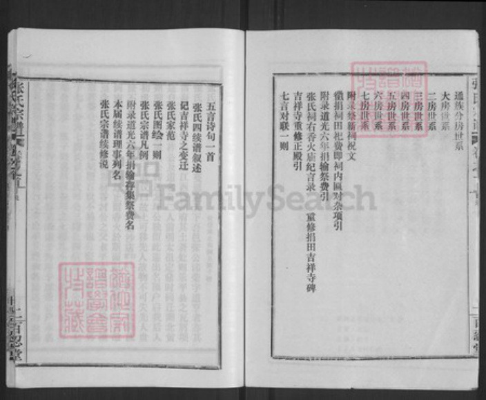 湖北省武汉市新洲区张氏百忍堂族谱-张氏宗谱.pdf电子版插图3