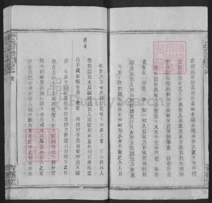 湖北省武汉市新洲区李氏青莲堂族谱-李氏宗谱.pdf电子版插图3