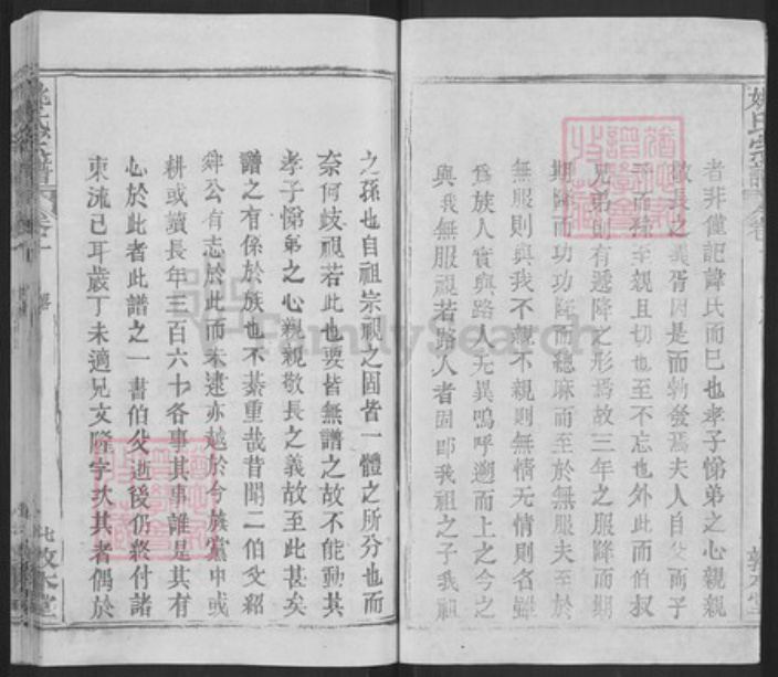 湖北省武汉市新洲区姚氏敦本堂族谱-姚氏宗谱.pdf电子版插图2