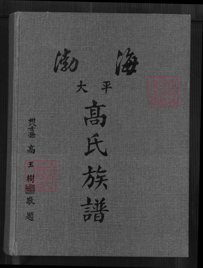 福建省泉州市安溪县大坪乡高氏瑞云堂族谱-渤海大平高氏族谱.pdf电子版插图