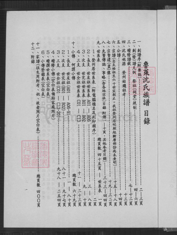 山东省青岛市莱西市孙受镇沈氏族谱-鲁莱沈氏族谱.pdf电子版插图4