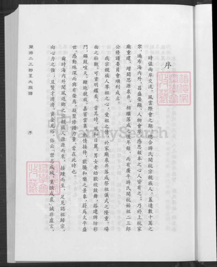 福建省龙岩市上杭县稔田镇游氏立雪堂族谱-闽游二三郎系大族谱.pdf电子版插图4