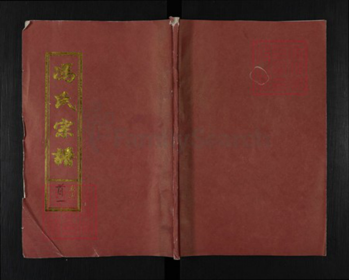 湖北省黄冈市团风县冯氏天宝堂族谱-冯氏宗谱.pdf电子版插图