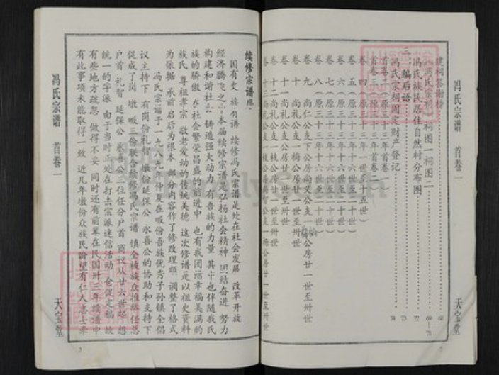 湖北省黄冈市团风县冯氏天宝堂族谱-冯氏宗谱.pdf电子版插图3