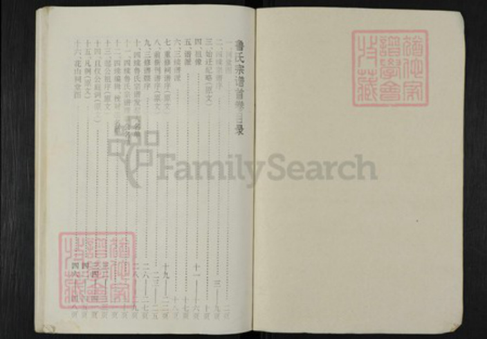 湖北省黄冈市麻城市鲁氏三异堂族谱-鲁氏宗谱.pdf电子版插图1