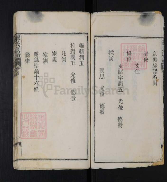 湖北省武汉市蔡甸区孙氏族谱-孙氏族谱.pdf电子版插图3