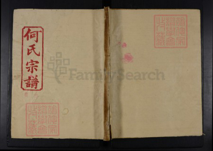 湖北省黄冈市黄梅县何氏九井堂族谱-何氏宗谱.pdf电子版插图