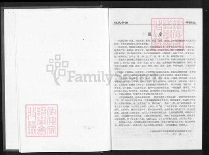 湖北省天门市竟陵街道平阳堂族谱-汪氏宗谱.pdf电子版插图2