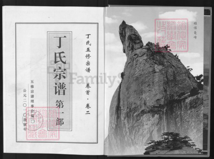 湖北省黄冈市麻城市丁氏和肃堂族谱-丁氏宗谱.pdf电子版插图1