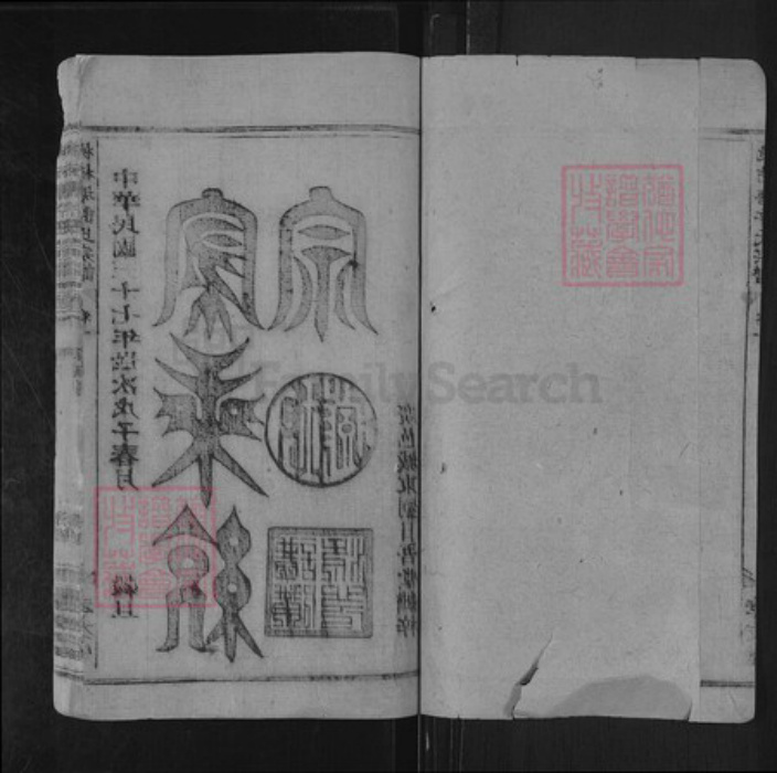 江西省上饶市广丰区许氏孝友堂族谱-桃柿塘许氏宗谱.pdf电子版插图1