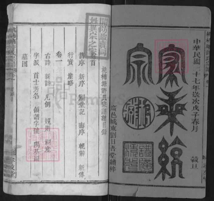 江西省上饶市广丰区许氏孝友堂族谱-桃柿塘许氏宗谱.pdf电子版插图2