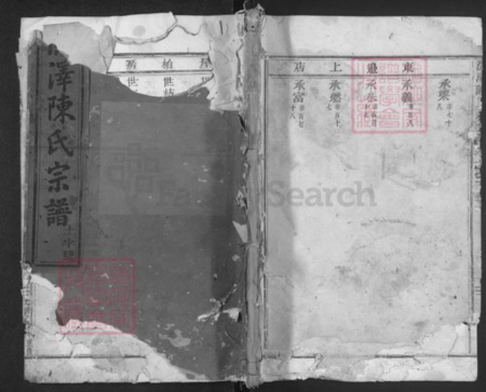 浙江省金华市磐安县深泽乡陈氏族谱-深泽陈氏宗谱.pdf电子版插图