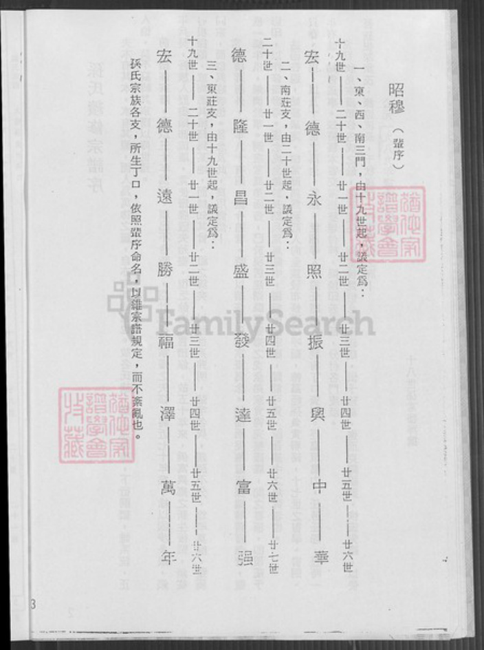 江苏省盐城市建湖县颜单镇孙氏乐安堂族谱-孙氏宗谱.西门支世系表.pdf电子版插图4