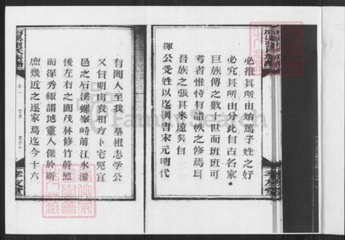 江西省宜春市袁州区张氏孝友堂族谱-江西省宜春市西村镇下石溪张氏族谱.pdf电子版插图2