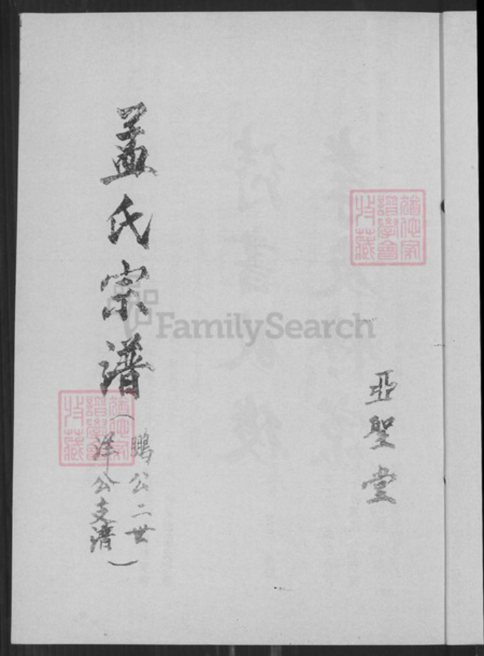 江苏省盐城市阜宁县江苏省盐城市阜宁县羊寨镇孟氏亚圣堂族谱-孟氏宗谱.鹏公二世洋公支谱.pdf电子版插图4