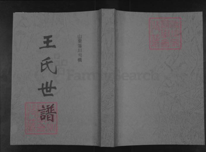 山东省淄博市淄川区王氏族谱-王氏世谱.pdf电子版插图 山东省淄博市淄川区王氏族谱-王氏世谱.pdf电子版插图