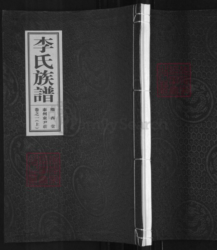 江苏省泰州市姜堰区李氏陇西堂族谱-李氏族谱.pdf电子版插图 江苏省泰州市姜堰区李氏陇西堂族谱-李氏族谱.pdf电子版插图