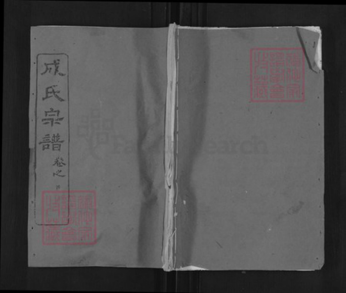 湖北省武汉市新洲区成氏亲睦堂族谱-成氏宗谱.pdf电子版