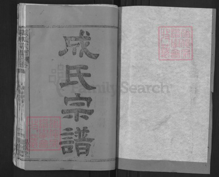 湖北省武汉市新洲区成氏亲睦堂族谱-成氏宗谱.pdf电子版插图1