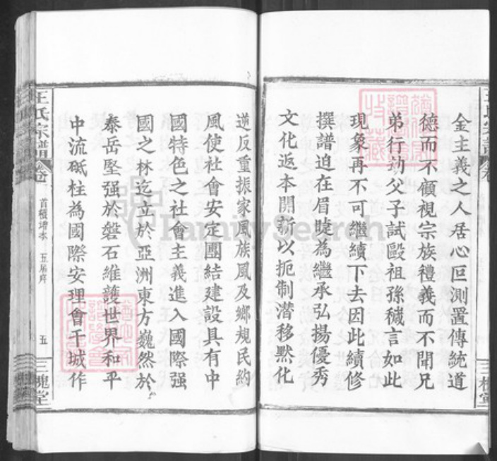 湖北省黄冈市麻城市南湖街道王氏三槐堂族谱-王氏家史.pdf电子版插图5 湖北省黄冈市麻城市南湖街道王氏三槐堂族谱-王氏家史.pdf电子版插图5