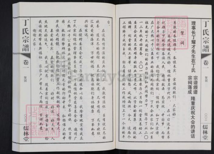 江苏省常州市武进县洛阳镇江苏省常州市武进县丁氏儒林堂族谱-丁氏宗谱.pdf电子版插图3