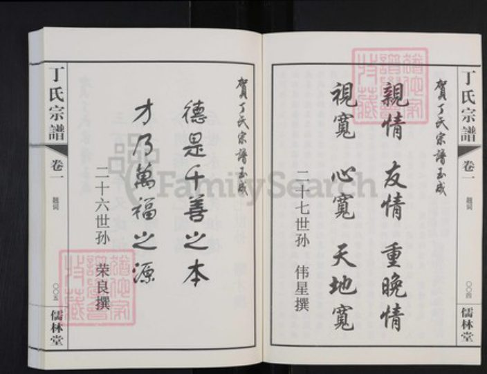 江苏省常州市武进县洛阳镇江苏省常州市武进县丁氏儒林堂族谱-丁氏宗谱.pdf电子版插图4