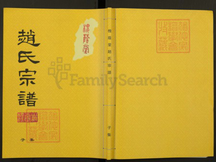 山西省忻州市五台县赵氏族谱-槐荫堂赵氏宗谱.pdf电子版插图