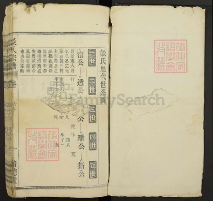 江西省九江市瑞昌市谈氏族谱-谈氏宗谱.pdf电子版插图1