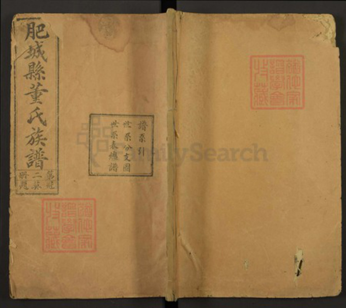 山东省泰安市肥城市山东省泰安市肥城市董氏族谱-肥城县董氏族谱.pdf电子版插图