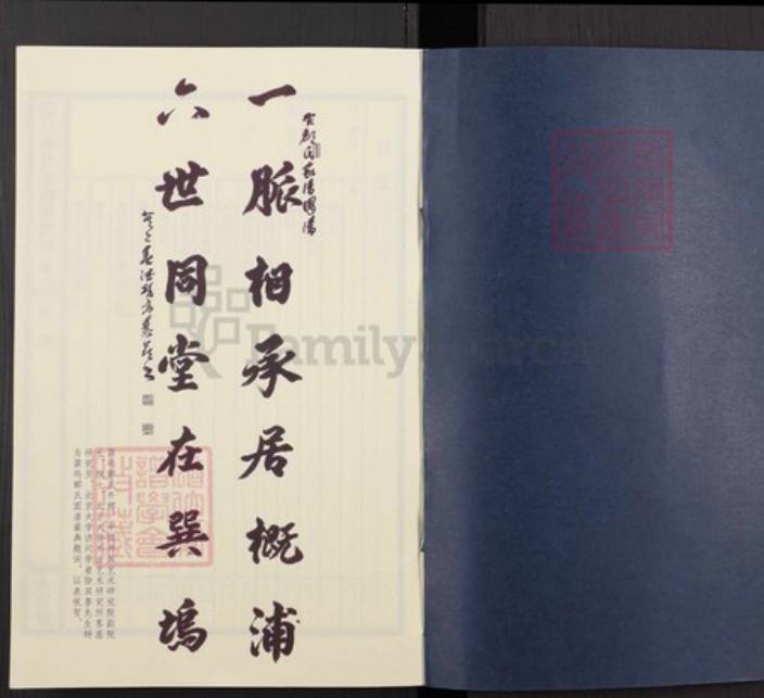 浙江省绍兴诸暨市诸暨郦氏族谱-浣江郦氏宗谱居巽坞.pdf电子版插图1