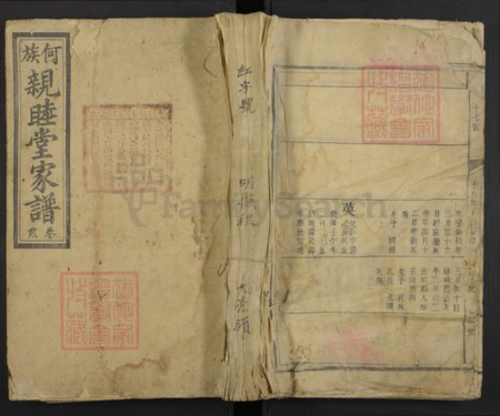 湖南省郴州市何氏族谱-亲睦堂七修族谱.pdf电子版插图