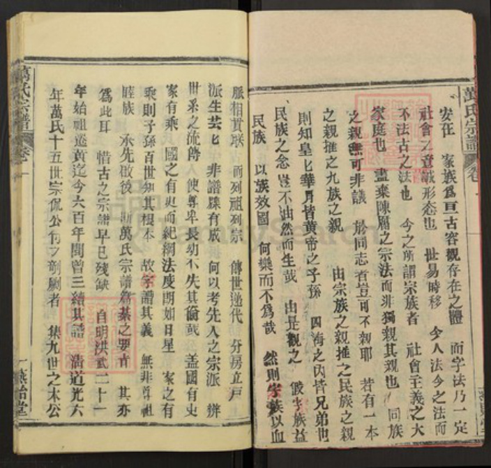湖北省黄冈市湖北省黄冈市黄州区万氏燕贻堂族谱-万氏宗谱.pdf电子版插图3