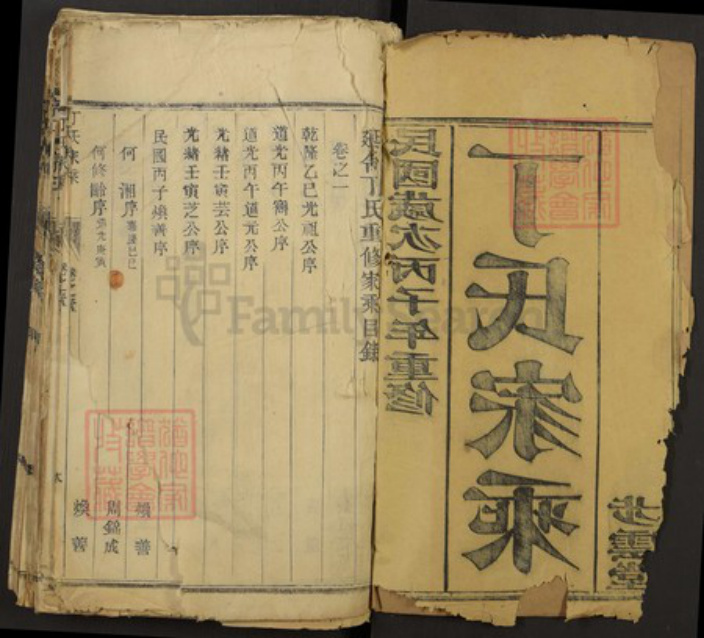 江苏省泰州市泰兴市分界镇丁氏步云堂族谱-丁氏家乘.pdf电子版插图2