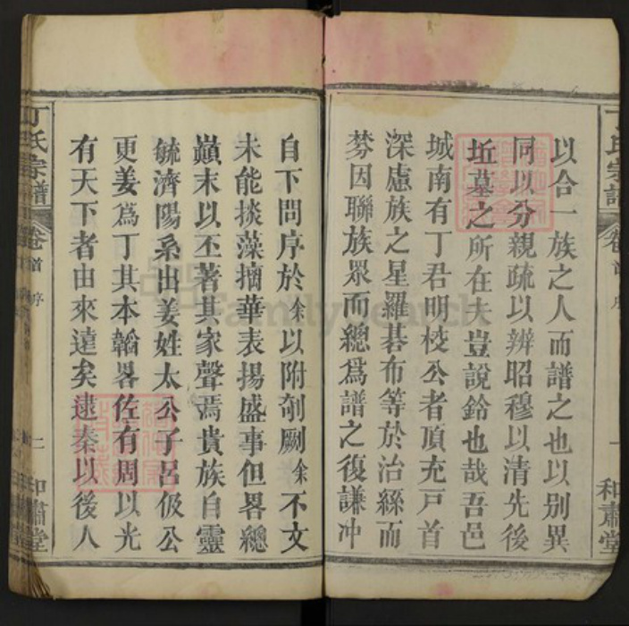 湖北省黄冈市黄州区湖北省黄冈市麻城市丁氏和肃堂族谱-丁氏宗谱.pdf电子版插图2