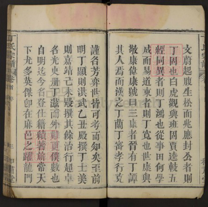 湖北省黄冈市黄州区湖北省黄冈市麻城市丁氏和肃堂族谱-丁氏宗谱.pdf电子版插图3