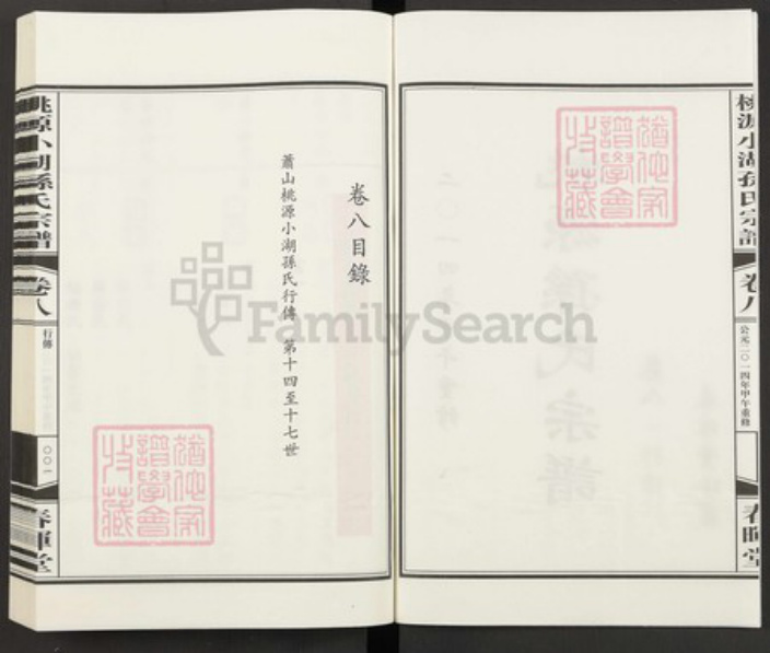 浙江省杭州市萧山区孙氏族谱-桃源小湖孙氏宗谱.pdf电子版插图2